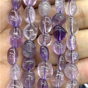 Natural Amethyst Chip Beads Lt.purple Freeform, approx 6-9mm
