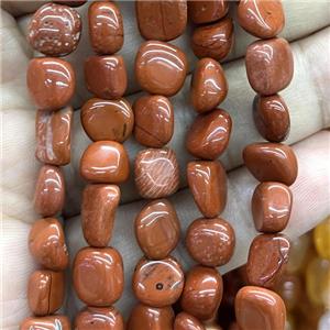 Natural Red Jasper Chip Beads Freeform, approx 6-9mm