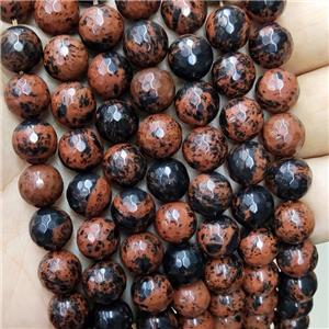 Natural Autumn Jasper Beads Faceted Round, approx 6mm dia