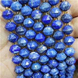 Natural Lapis Lazuli Beads Blue Cut Rondelle, approx 9-10mm