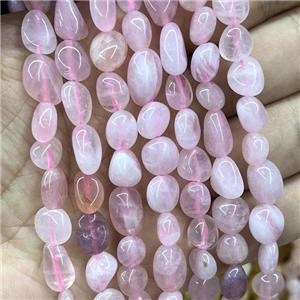 Natural Pink Morganite Chips Beads Freeform, approx 8-10mm