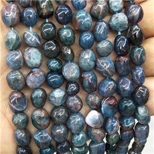 Natural Apatite Chips Beads Blue Freeform B-Grade, approx 6-9mm