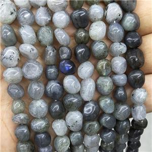 Natural Labradorite Chips Beads Freeform, approx 6-9mm