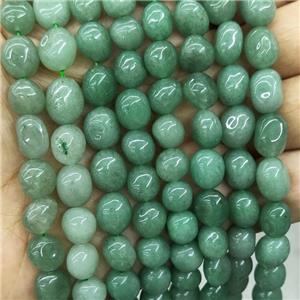 Natural Green Aventurine Chips Beads Freeform, approx 9-12mm