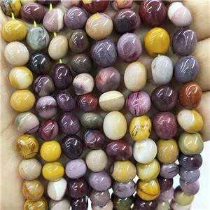 Natural Mookaite Chips Beads Freeform Multicolor, approx 6-9mm