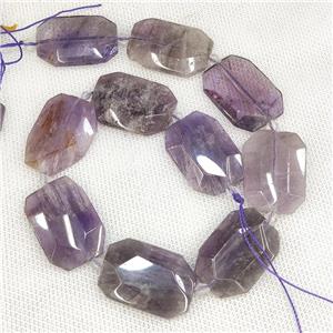 Purple Amethyst Slice Beads Slice, approx 20-35mm