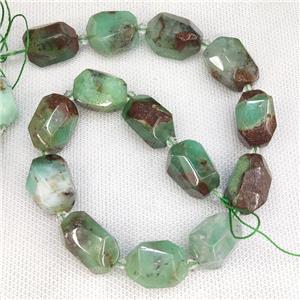 Natural Australian Chrysoprase Nugget Beads Green Freeform, approx 13-20mm