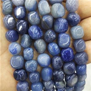 Natural Blue Aventurine Chips Beads Freeform, approx 9-12mm