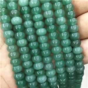 Green Aventurine Beads Smooth Rondelle, approx 8mm