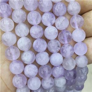 Natural Purple Chalcedony Beads Smooth Round, approx 10mm dia