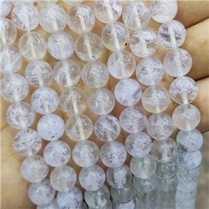 Synthetic Quartz Beads Lt.purple Smooth Round, approx 10mm dia