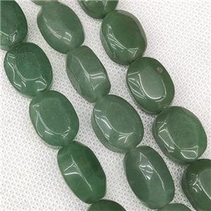 Natural Green Aventurine Oval Beads, approx 15-20mm