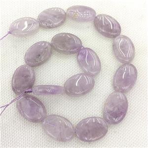 Natural Purple Chalcedony Oval Beads, approx 18-25mm