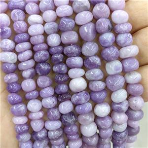 Natural Purple Lepidolite Chips Beads Freeform, approx 9-11mm
