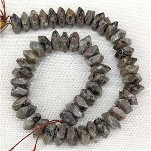 Natural Flame Jasper Spacer Beads Faceted Square, approx 12mm
