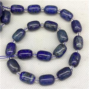 Natural Lapis Lazuli Beads Barrel Blue, approx 12-16mm