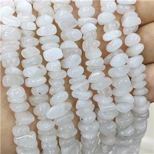 Natural Clear Quartz Chips Beads Freeform, approx 7-11mm