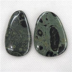 Rhyolite pendant, freeform, approx 30-53mm