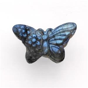 Labradorite Butterfly Pendant, approx 20-35mm