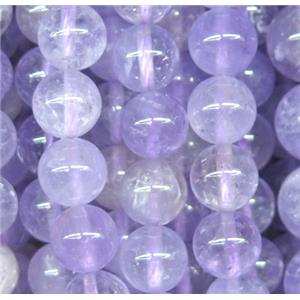 round Ametrine beads, Grade-AB, purple, approx 8mm dia