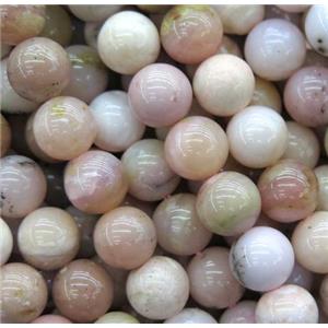 round Pink Opal Beads, A-Grade, approx 10mm dia