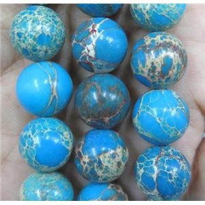 blue Imperial Jasper Jasper beads, round, approx 8mm dia