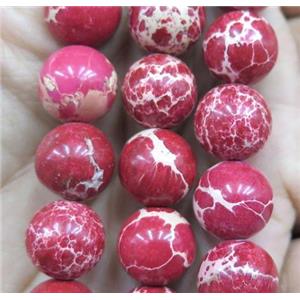red Imperial Jasper Jasper beads, round, approx 4mm dia