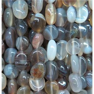 Botswana Agate chips bead, freeform, approx 6-10mm