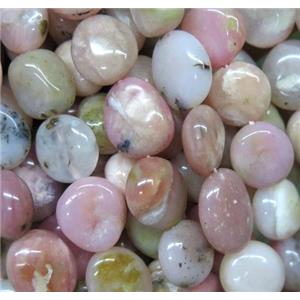 pink Opal Jasper chips bead, freeform, approx 6-10mm