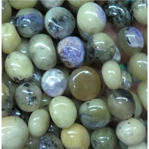 Charoite beads chips, freeform, Grade B, approx 6-10mm