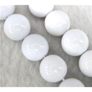 round White Agate beads, approx 12mm dia, 31pcs per st