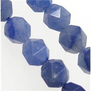 Blue Aventurine Beads Cut Round, approx 10mm