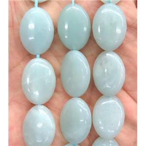 Amazonite oval beads, A grade, approx 13x18mm