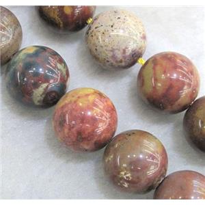 round Agate Beads, approx 12mm dia, 15.5 inches