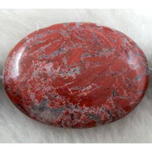 Red Jasper oval beads, 30x40mm, 10pcs per st
