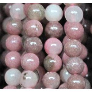 pink aventurine bead, tiny, round, approx 3mm dia, 130pcs per st