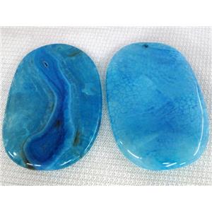 agate stone pendant, approx 40-70mm