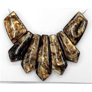 bronzite pendant for necklace, jewelry sets, approx 20-50mm