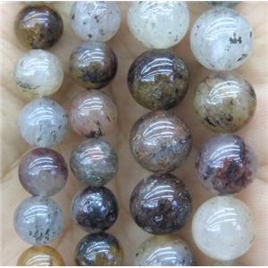 Natural Lodalite Beads Smooth Round, approx 10mm dia