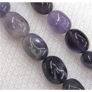 amethyst chips bead, freeform, approx 6-10mm, 15.5 inches