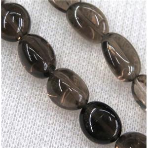 smoky quartz chips bead, freeform, approx 6-10mm, 15.5 inches