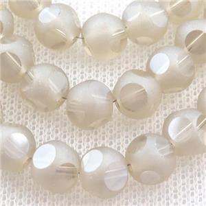 round Crystal Glass Beads, approx 8mm, 72pcs per st
