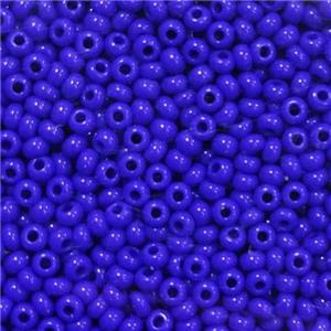 Royalblue Glass Seed Beads Rondelle A-Grade, approx 2mm, 3500pcs