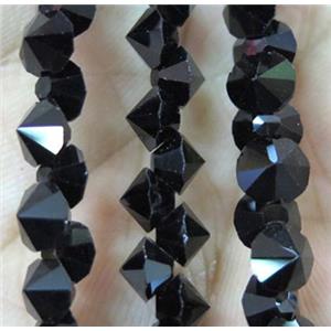 chinese crystal glass bead, diamondoid, approx 6mm dia, 100pcs per st