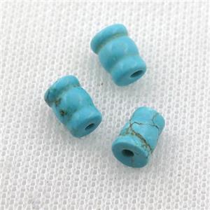 blue Magnesite Turquoise Beads, approx 6-9mm