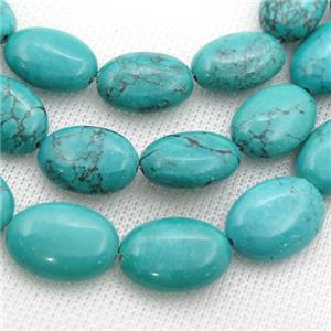 Sinkiang Turquoise oval beads, approx 13-18mm