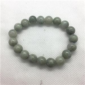 Stretch Jade bracelet, round, dye, approx 16mm dia, 13pcs per st