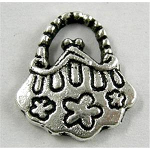 Tibetan Silver pendant Non-Nickel, 18x15mm
