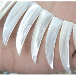 Mother of Pearl, cattle horn, approx 12-55mm, 34pcs per st
