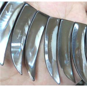 Mother of Pearl, cattle horn, approx 12-55mm, 34pcs per st